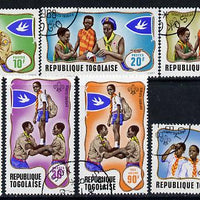 Togo 1968 Scouts set of 7 cto used, SG 613-19*