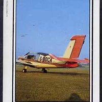 Bernera 1983 Light Aircraft imperf deluxe sheet (£2 value) unmounted mint