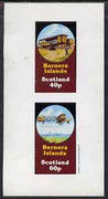 Bernera 1983 Early Aircraft imperf set of 2 values (40p & 60p) unmounted mint