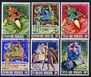 Togo 1969 First Man On The Moon set of 6 cto used, SG 644-49*