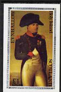 Eynhallow 1982 Napoleon & Josephine imperf souvenir sheet (£1 value Napoleon) unmounted mint