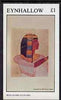 Eynhallow 1981 Ancient Egyptian Kings imperf souvenir sheet (£1 value) unmounted mint