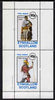 Eynhallow 1982 Costumes #04 (Woman from Jalapa & Dancing Indian) perf set of 2 values unmounted mint
