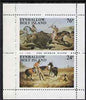 Eynhallow 1983 Wild West perf set of 2 values unmounted mint