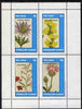 Eynhallow 1983 Flowers #33 perf set of 4 values unmounted mint