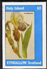Eynhallow 1983 Flowers #33 imperf deluxe sheet (£2 value - Iris) unmounted mint