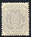 Transvaal 1894 Wagon with Shafts 1/2d grey unmounted mint, SG 200