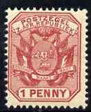 Transvaal 1894 Wagon with Shafts 1d carmine unmounted mint, SG 201