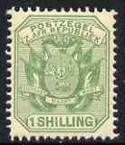 Transvaal 1894 Wagon with Shafts 1s yellow-green unmounted mint, SG 204