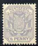 Transvaal 1895-96 Wagon with Poles 1/2d grey unmounted mint, SG 205