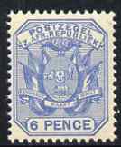 Transvaal 1895-96 Wagon with Poles 6d pale dull blue unmounted mint, SG 210