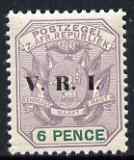 Transvaal 1900 V.R.I. overprint on 6d lilac & green unmounted mint, SG 232
