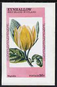 Eynhallow 1974 Flowers #1 - Magnolia imperf deluxe sheet (£2 value) unmounted mint