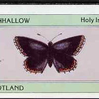 Eynhallow 1981 Butterflies imperf deluxe sheet (£2 value) unmounted mint
