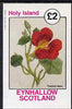 Eynhallow 1982 Flowers - Tropeolum (Nasturtium) imperf deluxe sheet (£2 value) unmounted mint