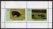 Staffa 1983 Sheep perf set of 2 values unmounted mint