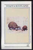 Staffa 1981 Hedgehogs imperf deluxe sheet (£2 value) unmounted mint