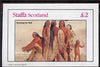 Staffa 1982 N American Indians #05 imperf deluxe sheet (£2 value - Deceiving the Wolf) unmounted mint