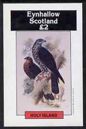 Eynhallow 1981 Buzzard imperf deluxe sheet (£2 value) unmounted mint