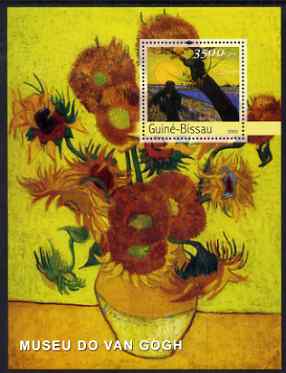Guinea - Bissau 2003 The Van Gogh Museum perf s/sheet containing 1 x 3500 value unmounted mint Mi BL 450