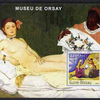 Guinea - Bissau 2003 The Orsay Museum perf s/sheet containing 1 x 4500 value unmounted mint Mi BL 453