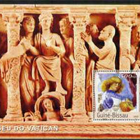 Guinea - Bissau 2003 The Vatican Museum perf s/sheet containing 1 x 3500 value unmounted mint Mi BL 451