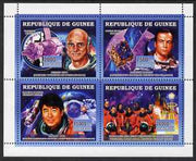 Guinea - Conakry 2006 Space perf sheetlet containing 4 values unmounted mint