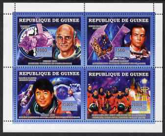 Guinea - Conakry 2006 Space perf sheetlet containing 4 values unmounted mint