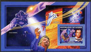 Guinea - Conakry 2006 Space perf s/sheet #2 containing 1 value (Patrick Baudry French Mission) unmounted mint