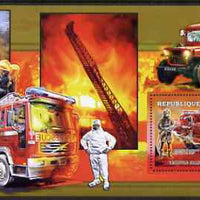 Guinea - Conakry 2006 European Fire Engines perf s/sheet #2 containing 1 value (French) unmounted mint