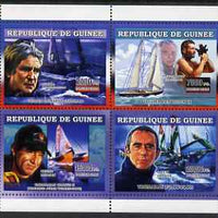 Guinea - Conakry 2006 Sailing Boats perf sheetlet containing 4 values unmounted mint