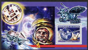 Guinea - Conakry 2006 Space Anniversaries #1 - Sputnik perf s/sheet unmounted mint
