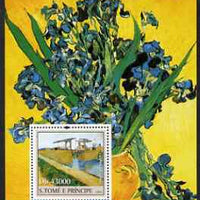 St Thomas & Prince Islands 2004 The Van Gogh Museum perf s/sheet containing 1 value unmounted mint,Mi BL 496