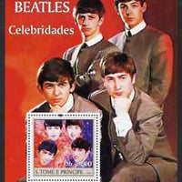 St Thomas & Prince Islands 2004 Celebrities perf s/sheet containing 1 value (Beatles) unmounted mint,Mi BL 489