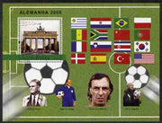 Guinea - Bissau 2004 Football World Cup perf s/sheet containing 1 value unmounted mint,Mi BL 457