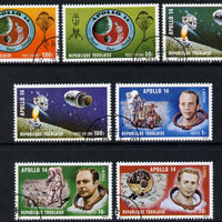 Togo 1971 Apollo 14 set of 7 cto used, SG 796-802*
