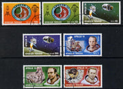 Togo 1971 Apollo 14 set of 7 cto used, SG 796-802*