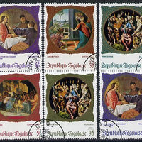 Togo 1969 Religious Paintings set of 6 cto used, SG 651-56*