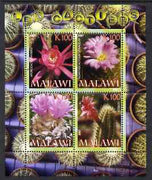 Malawi 2007 Cactii perf sheetlet containing 4 values unmounted mint