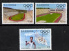 Barbuda 1984 Olympic Games (2nd series) set of 3 unmounted mint, SG 731-3