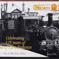 Isle of Man 1998 125th Anniversaryof Isle of Man Steam Railway £4.05 booklet complete & fine SG SB49