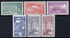 Rumania 1939,70th Anniversary of Rumanian Railways set of 6 unmounted mint, SG 1422-27, Mi 609-14