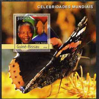 Guinea - Bissau 2003 Celebrites #2 perf s/sheet containing 1 value (Mandela) unmounted mint