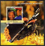 Guinea - Bissau 2003 Celebrites #2 imperf s/sheet containing 1 value (Mandela) unmounted mint