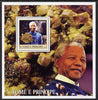 St Thomas & Prince Islands 2003 Personalities #2 perf s/sheet containing 1 value (Mandela) unmounted mint