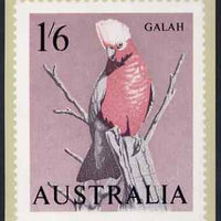 Australia 1964-65 Galah 1s6d Philatelic Postcard (Series 2 No.22) unused and very fine