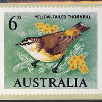 Australia 1964-65 Thornbill 6d Philatelic Postcard (Series 2 No.7) unused and very fine
