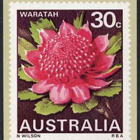 Australia 1968-71 Waratah 30c Philatelic Postcard (Series 3 No.18) unused and very fine