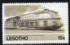 Lesotho 1984 Railways of the World 15s German Class 05 Streamlined loco with superb shift of red and blue unmounted mint (as SG 606)