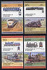 St Vincent - Grenadines 1985 Locomotives #4 (Leaders of the World) set of 8 unmounted mint SG 390-97